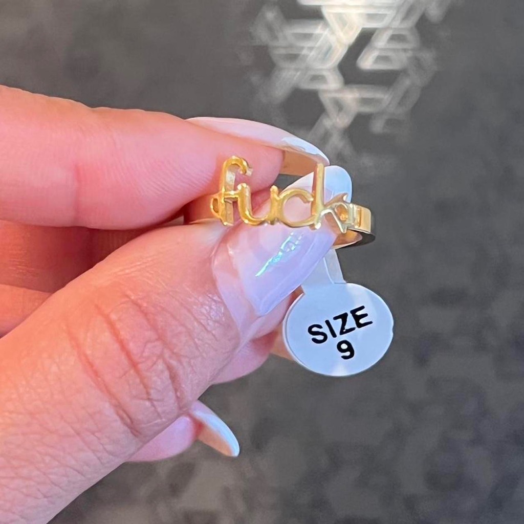 ‘F*Ck’ Ring.